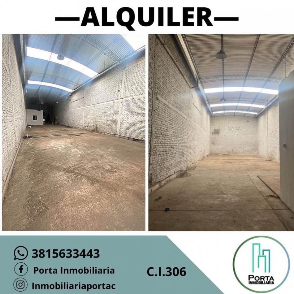 ALQUILER DE GALPON