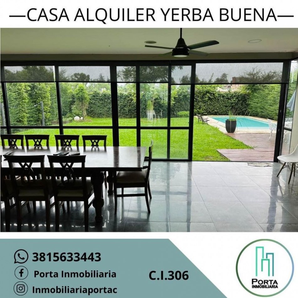 CASA EN ALQUILER