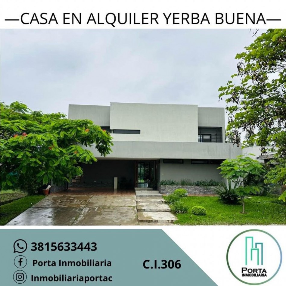 CASA EN ALQUILER