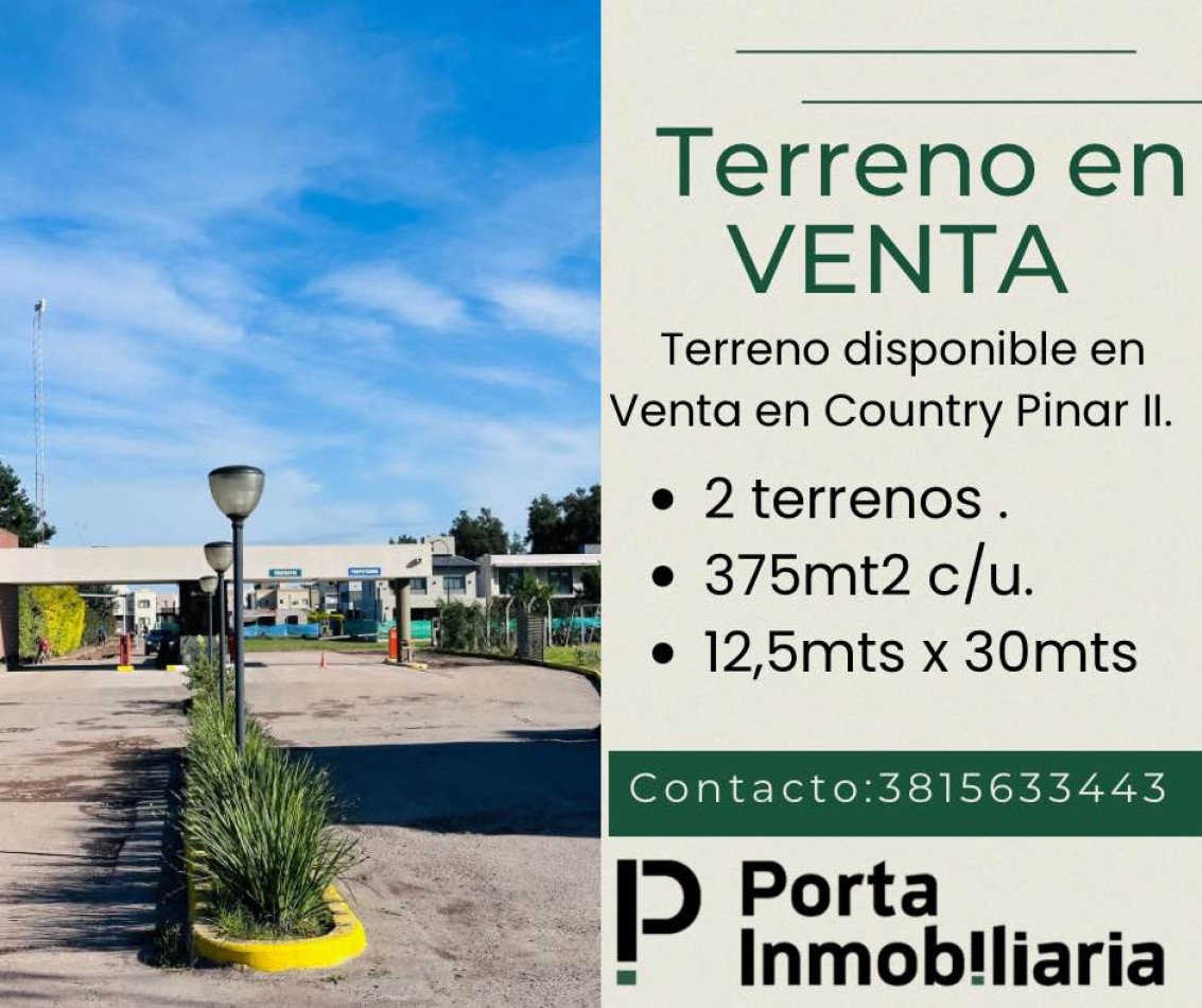 TERRENO EN VENTA