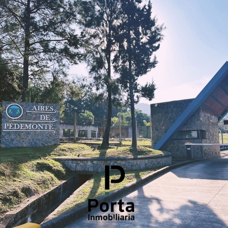 VENTA TERRENO AIRES DE PEDEMONTE