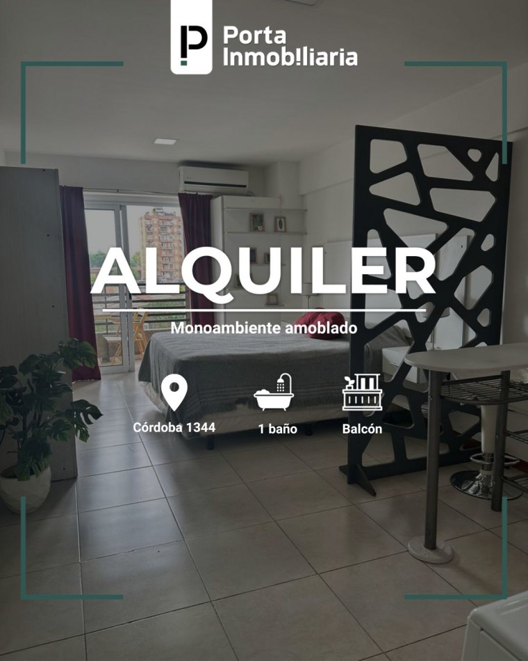 MONOAMBIENTE | AMOBLADO