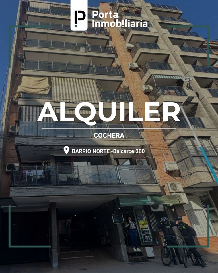 ALQUILER  | COCHERA