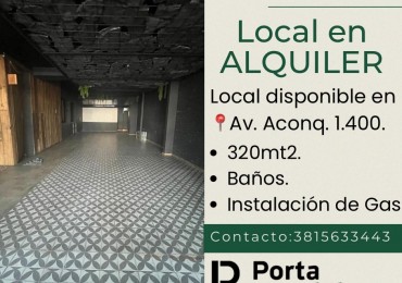ALQUILER | LOCAL COMERCIAL