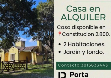 ALQUILER | CASA